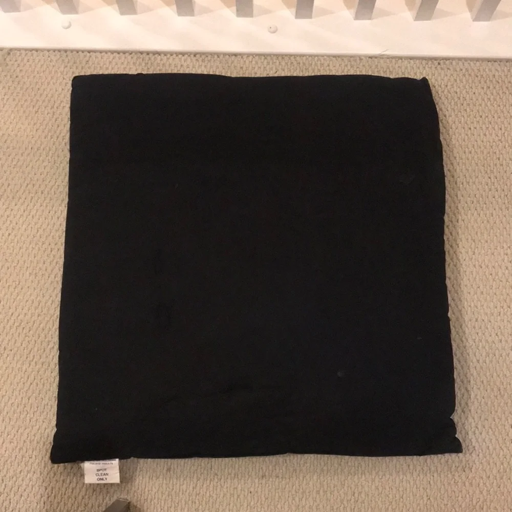 Raiders NFL team large square pillow vintage 1994